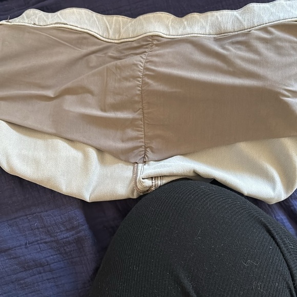 SPANX GRAY LEGGINGS HIGH RISE CROP ANKLE WOMENS SIZE L - Picture 5 of 5